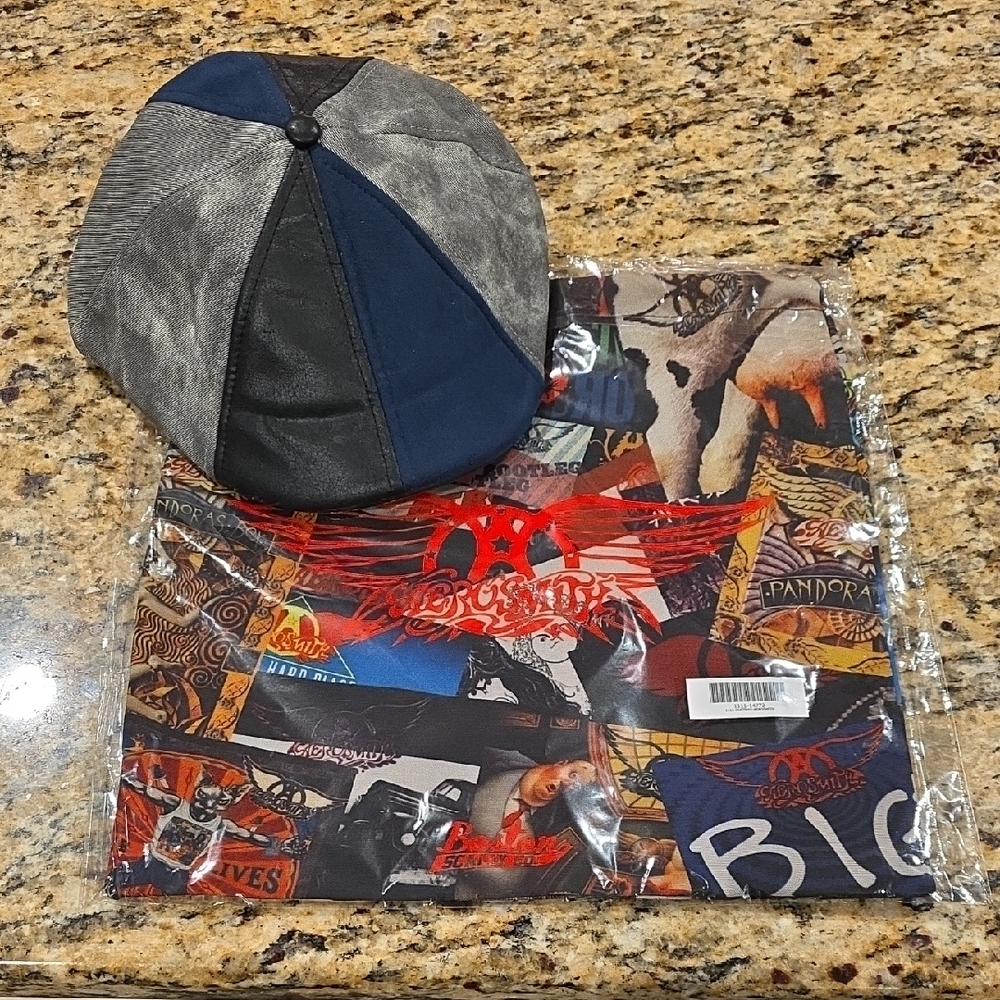 Boston scally cap Aerosmith limited edition Size XL